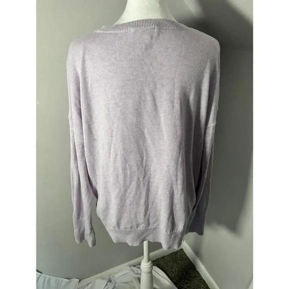 Vineyard Vines Purple Stars Crewneck Sweater Size M - Picture 4 of 5